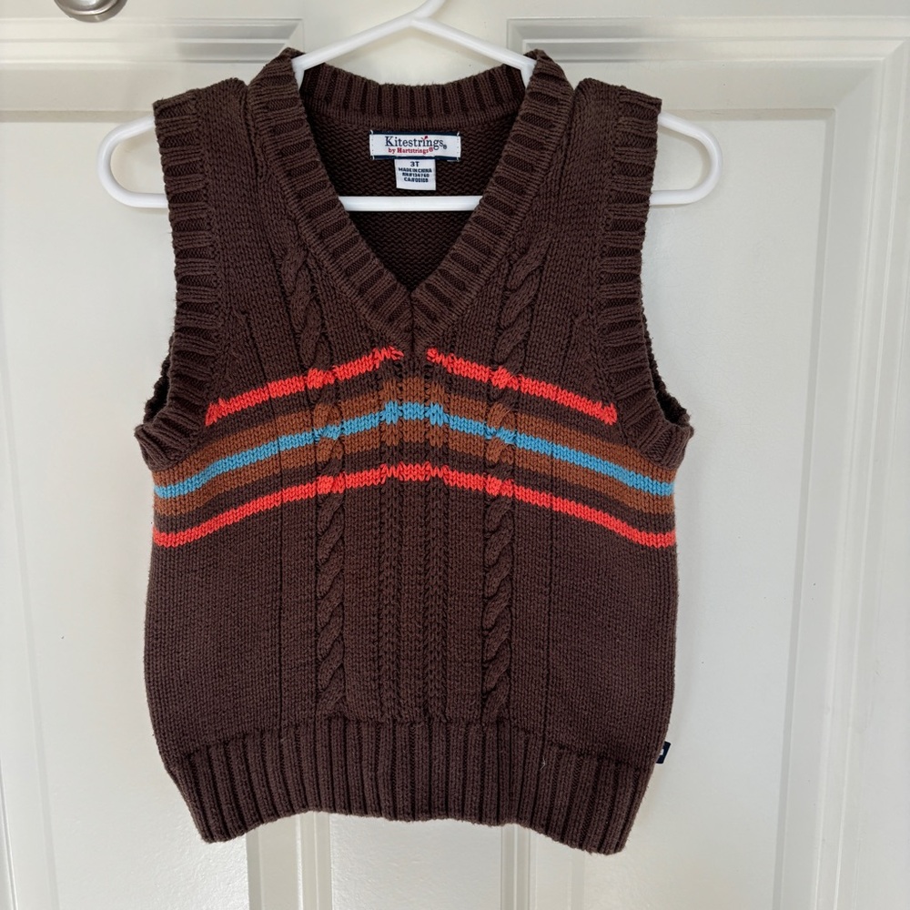 Kitestrings Sweater vest, size 3T